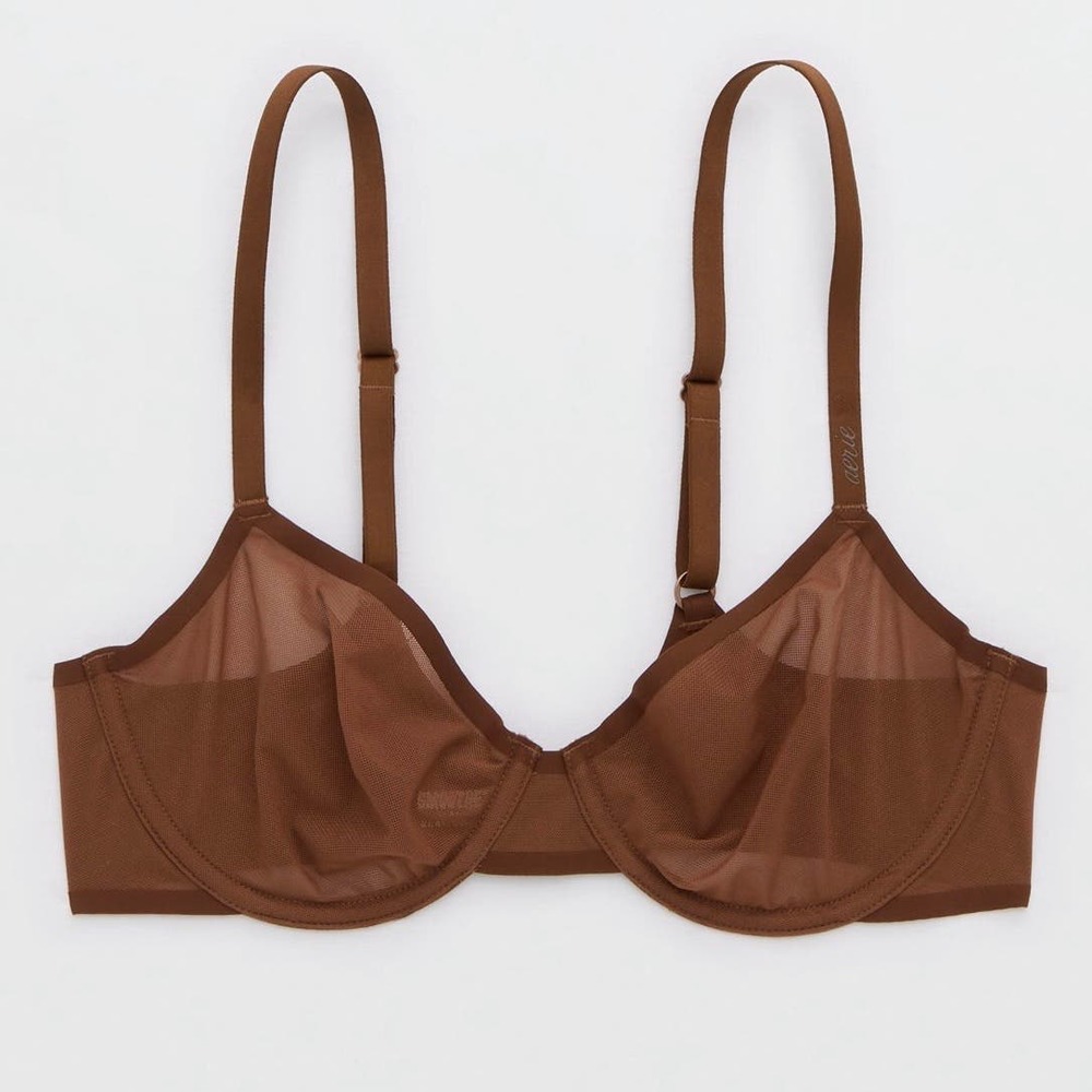 Smoothez Mesh Unlined Balconette Bra